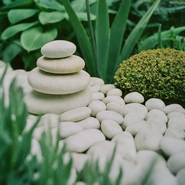 The Secret to Creating a Serene Backyard Oasis with Marble Pebbles