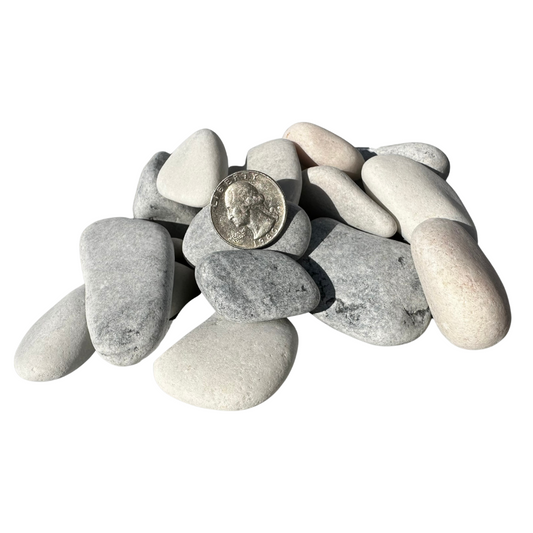 Luxury stones grey size