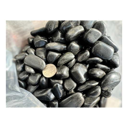Super polished black Stone