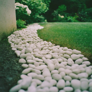 The Top Benefits of Using Snow White Pebbles in Your Landscape Design