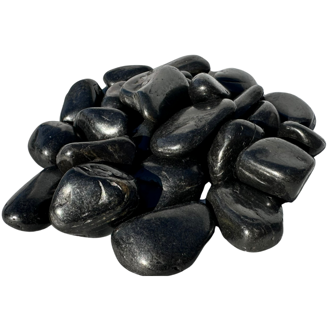 Garden Polished black Stone